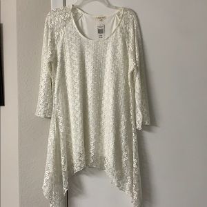 Indigo Soul White Tunic